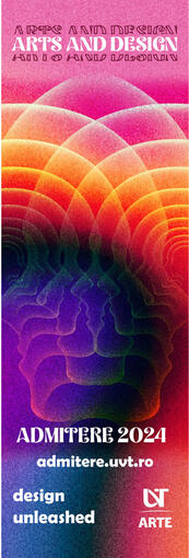 Poster for university admissions