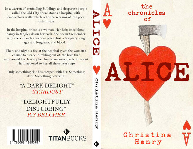 &quot;Alice&quot; Book Cover Design